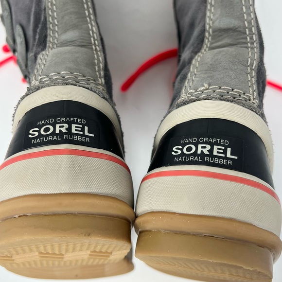 Sorel Joan of Arctic Knit II Boots Women’s Size 6 Shale Suede Waterproof - Picture 8 of 14
